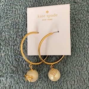 New Kate Spade Hoop Earrings